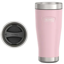 Thermos Icon Stainless Steel Vacuum Insulated Tumbler, 16 oz., Sunset Pink (IS1012SP4)