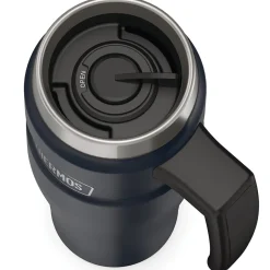Thermos King Stainless Steel Vacuum Insulated Travel Mug, 16 oz., Midnight Blue (THRSK1000MDB4)