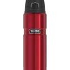 Thermos King Stainless Steel Vacuum Insulated Travel Mug, 24 oz., Matte Red (THRSK4000MR4)