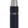 Thermos 16-Ounce Stainless King Vacuum-Insulated Stainless Steel Compact Bottle, Midnight Blue (SK2000MDB4)