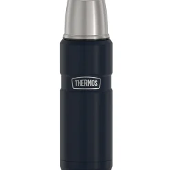 Thermos 16-Ounce Stainless King Vacuum-Insulated Stainless Steel Compact Bottle, Midnight Blue (SK2000MDB4)