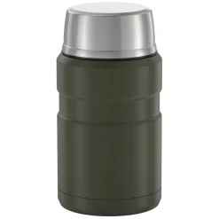 Thermos 24-Ounce Stainless King Vacuum-Insulated Food Jar, Army Green (SK3020AGTRI4) New