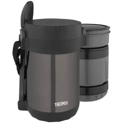 Thermos Vacuum-Insulated All-in-1 Meal Carrier, Stainless Steel (JBG1800SM4) Best