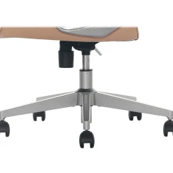 Thomasville Josephine Ergonomic Bonded Leather Swivel Manager Chair, (60071-BLSH) Ergonomic Chairs