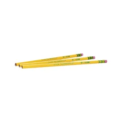 Ticonderoga Dixon Wooden Pencil, #2 Soft Lead, Dozen (13824) New