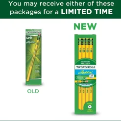 Ticonderoga Laddie Wooden Pencil, #2 Soft Lead, Dozen (X13304X) Sale