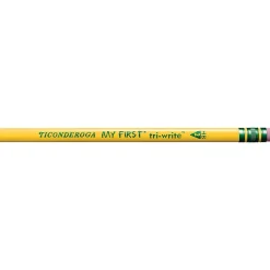 Ticonderoga My First Tri-Write Wooden Pencil, #2 Soft Lead, 36/Pack (X13082) Hot