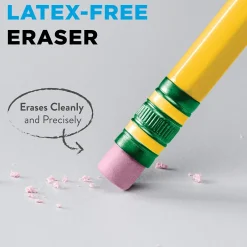 Ticonderoga The World's Best Pencil Wooden Pencil, 2.2mm, #2.5 Medium Lead, Dozen (X13885X) Best