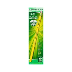 Ticonderoga Wooden Pencils, No. 2.5 Medium Lead, Dozen (13885) Best