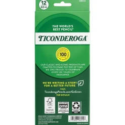 Ticonderoga Wooden Pencil, #2 Soft Lead, Dozen (X96212X) Outlet