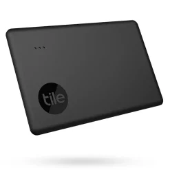 Tile by Life360 Slim Bluetooth Tracker, Black (RE-41001)
