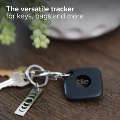 Tile by Life360 Tile Mate Life360 Bluetooth Tracke, Black (RE-44001)