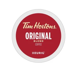 Keurig K-Cups<Tim Hortons Original Blend Arabica Coffee Keurig® K-Cup® Pods, Medium Roast, 24/Box (063209112813)