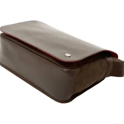 Token Sheridan Nylon Contemporary Messenger Bag, Dark Brown (TK-4576Z-WN DBR)