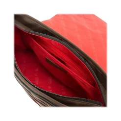 Token Sheridan Nylon Contemporary Messenger Bag, Dark Brown (TK-4576Z-WN DBR)