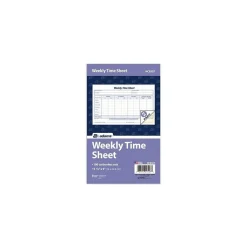 Hot ™ Carbonless Weekly Time Sheet, 2-Part, 100/Pack (NC9507) Hr Forms