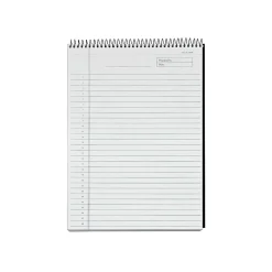TOPS Docket Diamond Notepad, 8.5" x 11.75", Wide Ruled, Black, 60 Sheets/Pad (TOP 63978) Outlet