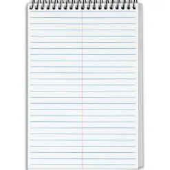 TOPS Docket Gold Steno Pad, 6" x 9", Gregg Ruled, White, 100 Sheets/Pad (99708) Sale