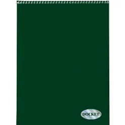 TOPS Docket Graph Pad, 8-1/2" x 11-3/4", 4 x 4 Graph Ruled, Blue, 70 Sheets/Pad (63801) New