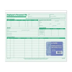 Sale Employee Record File Straight Cut, 20/Pack (TOP 3287) Hr Forms