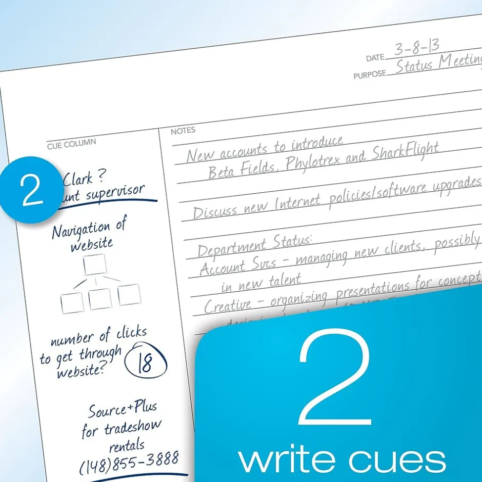 TOPS FocusNotes Steno Pad, 6" x 9", White, 80 Sheets/Pad (90222) Sale