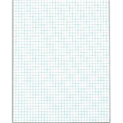 TOPS Graph Pad, 8.5" x 11", Graph, White, 50 Sheets/Pad (TOP 33041) Discount