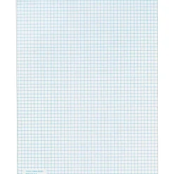 TOPS Graph Pad, 8.5" x 11", Quad Ruled, White, 50 Sheets/Pad (33051) New
