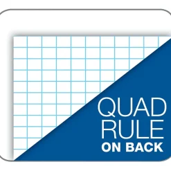 TOPS Graph Pad, 8.5" x 11", Quad Ruled, White, 50 Sheets/Pad (33051) New