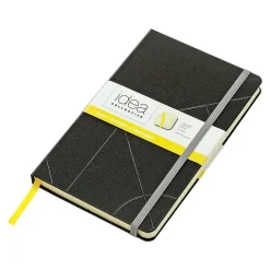TOPS Idea Collective Journal, 5" x 8.25", Wide Ruled, Black, 240 Pages (56872) Clearance