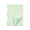 TOPS Notepad, 8.5" x 11", Quad, Green, 200 Sheets/Pad (TOP 35502) New