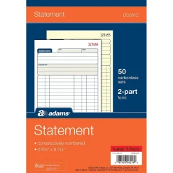 Best 2-Part Carbonless Sales Orders, 50 Sets/Book (DC5812-3) Business Forms