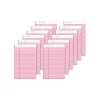 TOPS Prism+ Legal Notepads, 5" x 8", Narrow Ruled, Pink, 50 Sheets/Pad, 12 Pads/Pack (63050) New