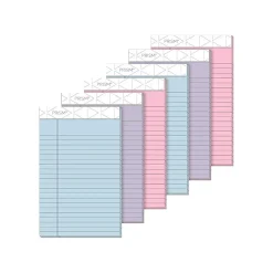 TOPS Prism Notepad, 5" x 8", Narrow Ruled, Assorted, 50 Sheets/Pad, 6 Pads/Pack (TOP63016) Discount