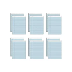 TOPS Prism+ Notepads, 8.5" x 11.75", Wide, , 50 Sheets/Pad, 12 Pads/Pack (TOP63120) Blue New