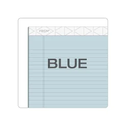 TOPS Prism+ Notepads, 8.5" x 11.75", Wide, , 50 Sheets/Pad, 12 Pads/Pack (TOP63120) Blue New