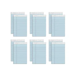TOPS Prism+ Writing Notepads, 5" x 8", Narrow Ruled, Blue, 50 Sheets/Pad, 12 Pads/Pack (63020) Clearance
