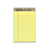 TOPS Second Nature Notepads, 5" x 8", Narrow, Canary, 50 Sheets/Pad, 12 Pads/Pack (TOP 74840) New
