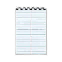 TOPS Second Nature Steno Pad, 6" x 9", Gregg Ruled, White, 80 Sheets/Pad (TOP 74688) Hot