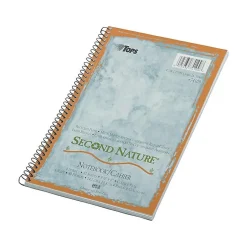 TOPS Second Nature 1-Subject Notebooks, 6" x 9.5", College Ruled, 80 Sheets, Blue (74109) Discount