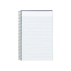 TOPS 1-Subject Notebooks, 5.5" x 8.5", Narrow Ruled, 100 Sheets, Blue (73506) Hot