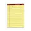 TOPS The Legal Pad Notepads, 8.5" x 11.75", Wide Ruled, Canary, 50 Sheets/Pad, 12 Pads/Pack (TOP 7531) New