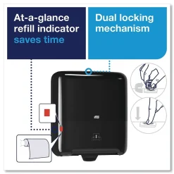 Tork Elevation Matic Hand Towel Roll Dispenser, Black (TRK5510282)