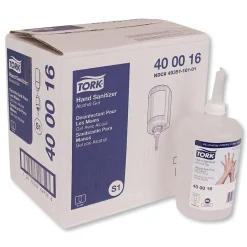 Tork Premium Alcohol Gel Hand Sanitizer, 33.8 oz., Light Scent, 6/Carton (400016)