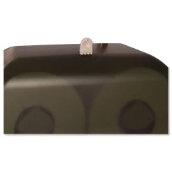 Tork ® Twin Jumbo Roll Bath Tissue Dispenser, 19.29 x 5.51 x 11.83, Smoke/Gray