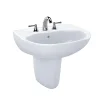 Sinks<Toto Bathroom Sink, Cotton White (LHT241G#01)
