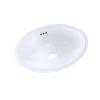 Sinks<Toto Dartmouth Undermount Porcelain Bathroom Sink, Cotton White (LT643#01)