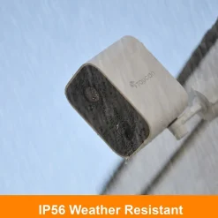 Security Cameras & Systems<Toucan Scout Wireless Outdoor Smart Battery Operated Security Camera Wi-Fi Night Vision 2-Way Talk Live View, White (TNTWSC01WU)