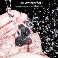 TOZO T6S Wireless Earbuds, Bluetooth, Black (T6SBLK)