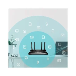 TP-LINK Archer AX1500 Dual Band MU-MIMO Gaming Router, Black (ARCHER AX1500)* Wi-Fi Routers