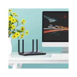 TP-LINK Archer AX1500 Dual Band MU-MIMO Gaming Router, Black (ARCHER AX1500)* Wi-Fi Routers